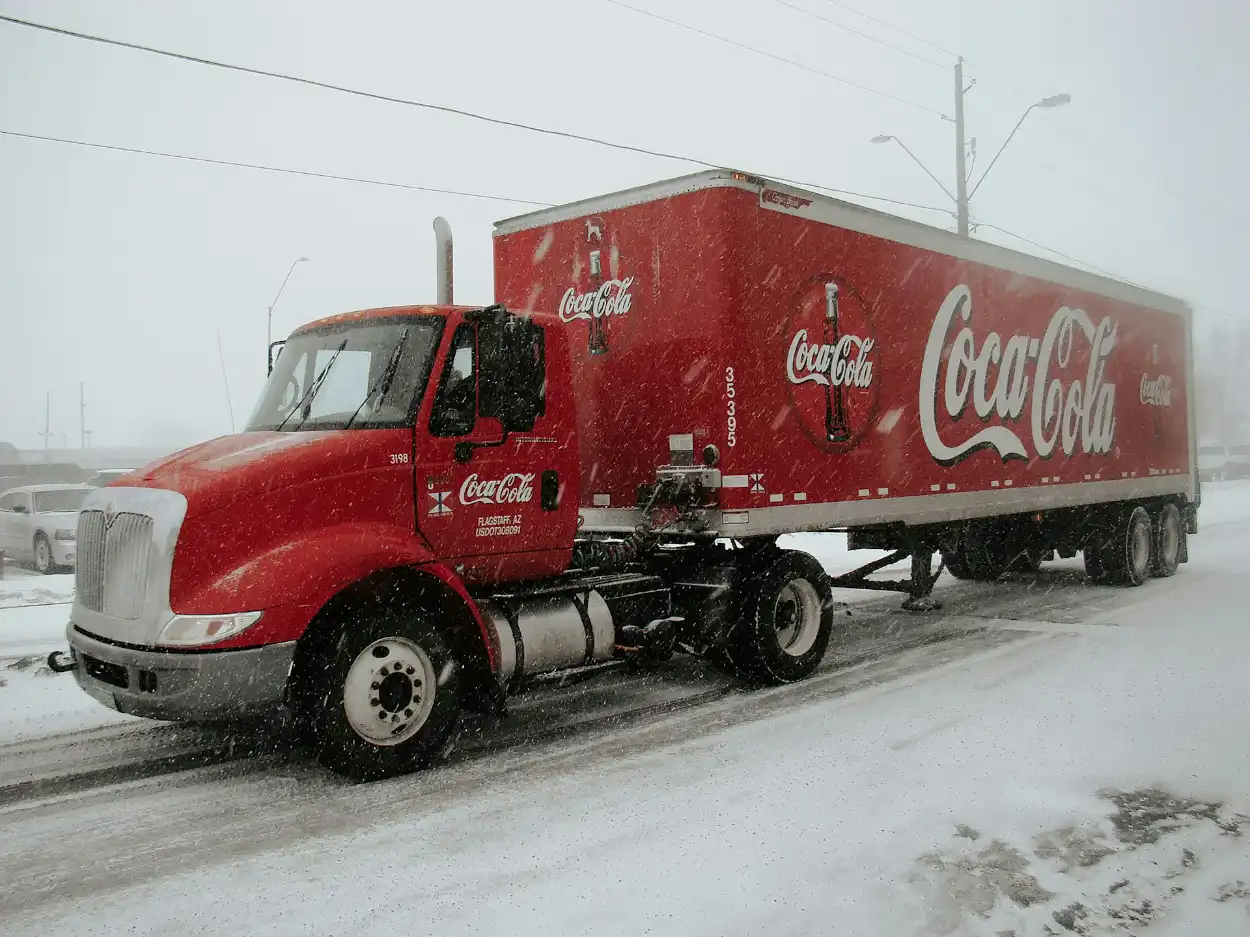 Coca Cola Transport Truck