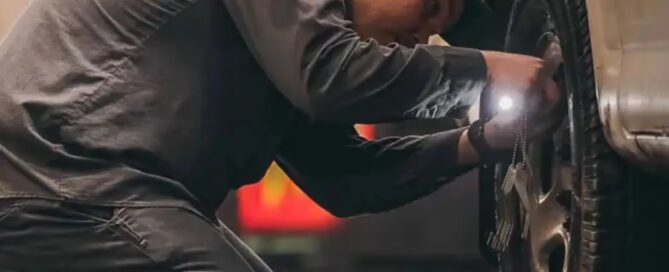 Tightening truck lug nuts