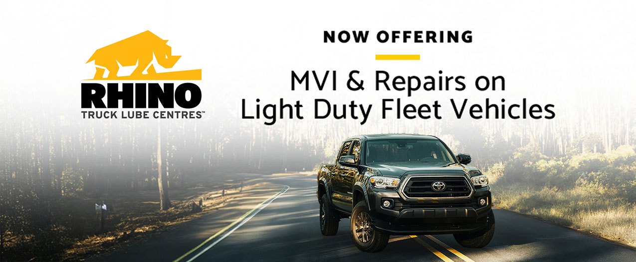 MVI and repairs on light duty fleet vehicles