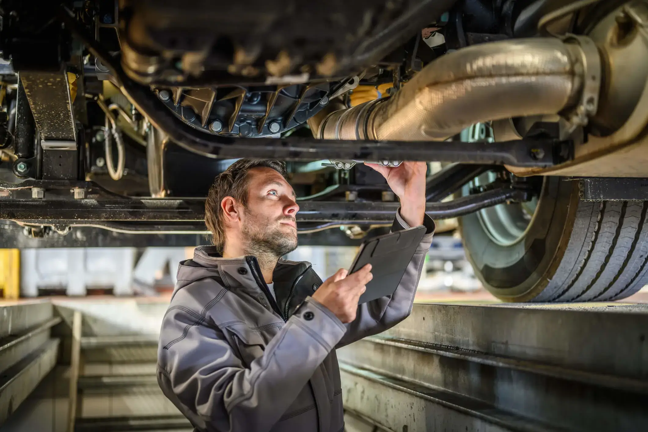 Truck inspection