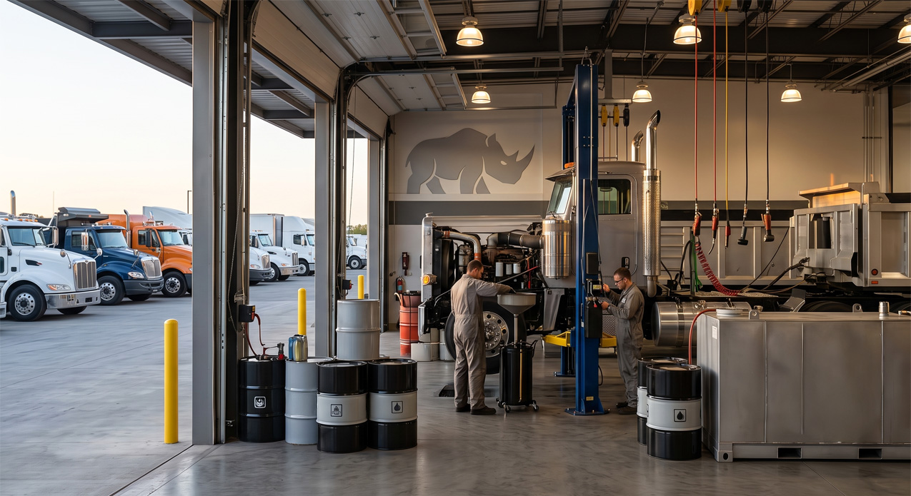 truck fleet services at Rhino